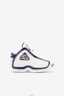 FILA Sko - fila little kids' grant hill 2 hvid/marineblå/rød V4N06V2221