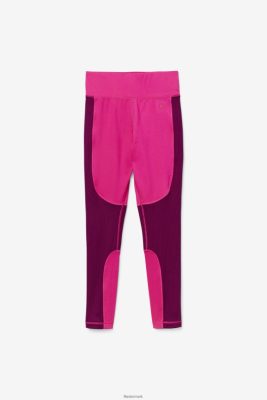 FILA Sko - fila lys pink/magenta lilla forza tekstureret lang legging V4N06V1990