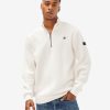 FILA Sko - fila mænds badge 2.0 qtr zip kokoscreme V4N06V2629