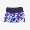 FILA Sko - fila navy print/marine pickleball lagdelt skort med tryk V4N06V2044