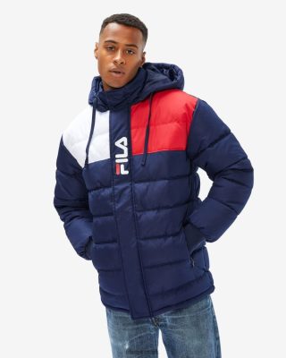 FILA Sko - fila new navy castillo pufferjakke til mænd V4N06V2452