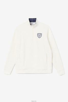 FILA Sko - fila nima sweatshirt med 1/4 lynlås gardenia/marineblå/june bug V4N06V547