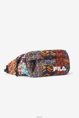 FILA Sko - fila ocean/gul/hvid jorina patch print fanny pack V4N06V958