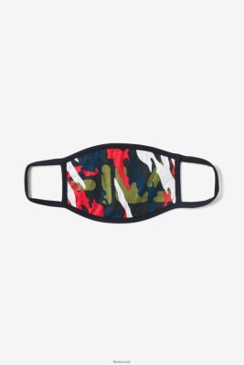 FILA Sko - fila rød/grøn/camo flerfarvet camouflage ansigtsmaske V4N06V1042