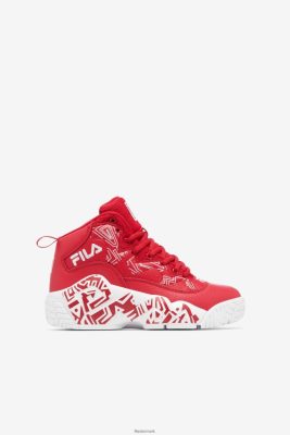 FILA Sko - fila rød/hvid små børns mb V4N06V2236