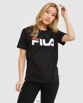 FILA Sko - fila sort klassisk unisex t-shirt V4N06V2434