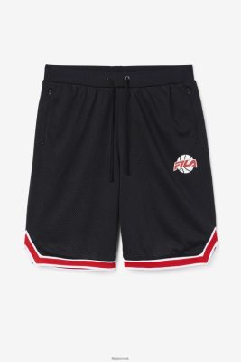 FILA Sko - fila sort/rød/hvid ovi basketball short V4N06V724