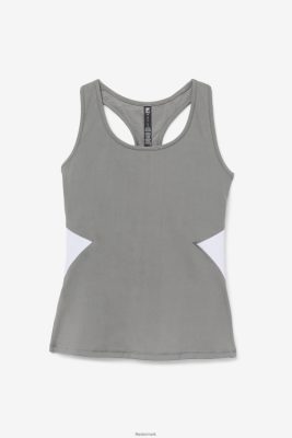 FILA Sko - fila uplift åben racerback tank top gargoyle/lavendel blå V4N06V1873