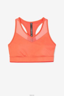 FILA Sko - fila uplift racerback bh top hot coral V4N06V1849